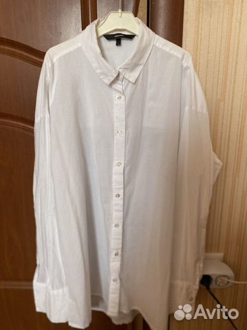 Рубашка белая классическая vera moda