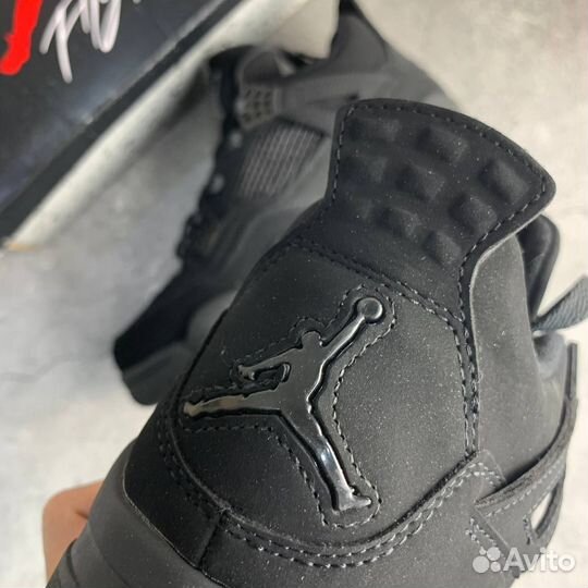 Кроссовки Air Jordan 4 Black Cat (36-45)