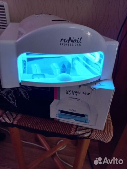 Уф-лампа 36вт, ruNail professional