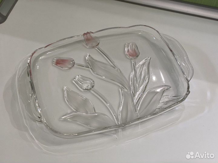 Блюдо прямоугольное Walther Glas Nadine