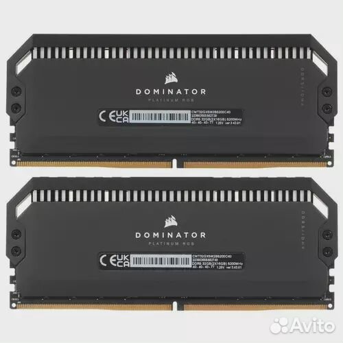 32Gb 5200 Corsair dominator (CMT32GX5M2B5200C40)