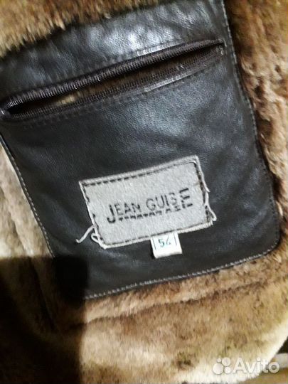 Дубленка натуральная мужская 52 54