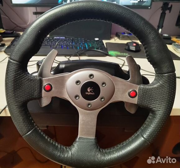 Комплект Logitech G25 руль+кпп+педали