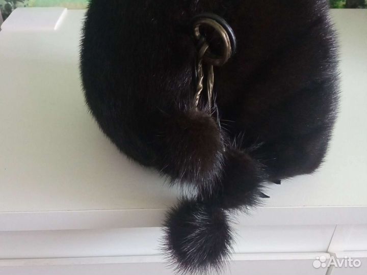 Шапка норковая женская
