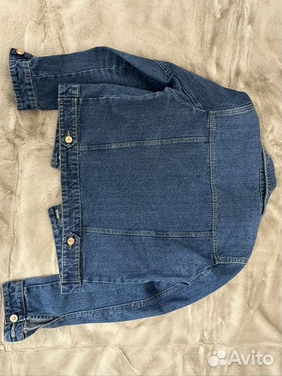 Джинсовая куртка женская stradivarius