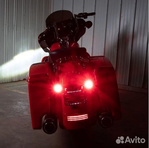 Новые Поворотники Harley Halomaker LED Задние 1157