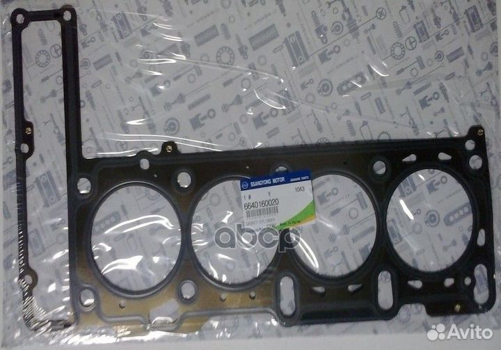 Прокладка головки блока ORG 6640160020 ssang