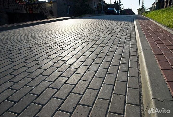 Брусчатка Терракотовая, Черная, Шоколадная