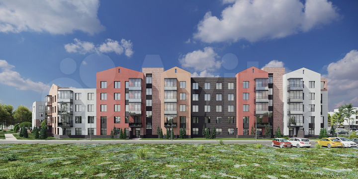 Квартира-студия, 25,4 м², 2/5 эт.