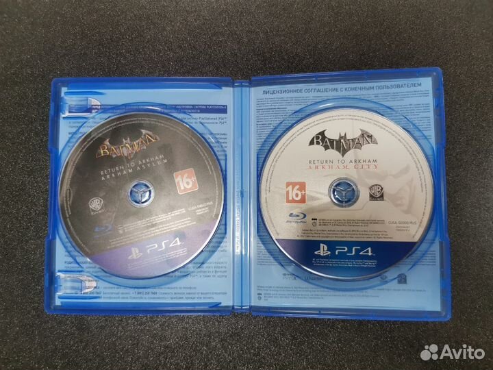 Batman Return to Arkham PS4 (Б/У)