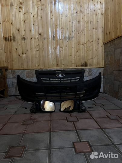 Бампер передний LADA granta 2015