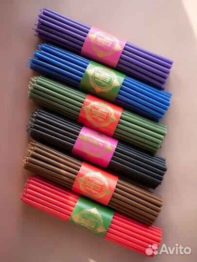 Свечи восковые от производителя