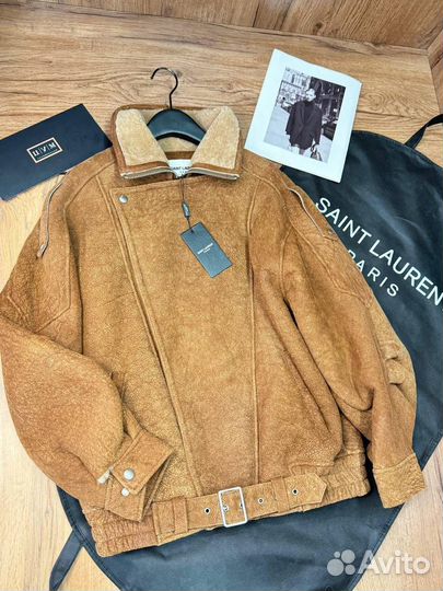 Дублёнка Saint Laurent женская эксклюзив