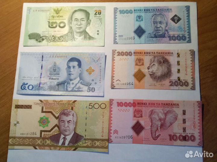 Банкноты стран мира