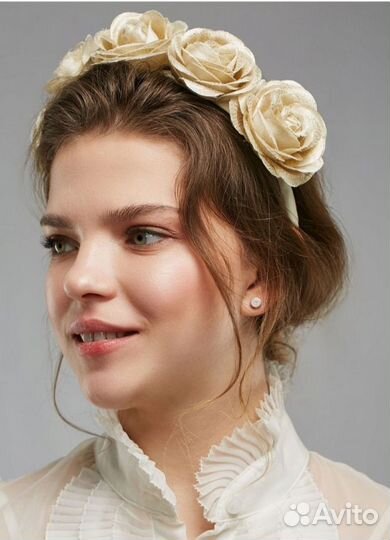 Новые ободок венок с розами