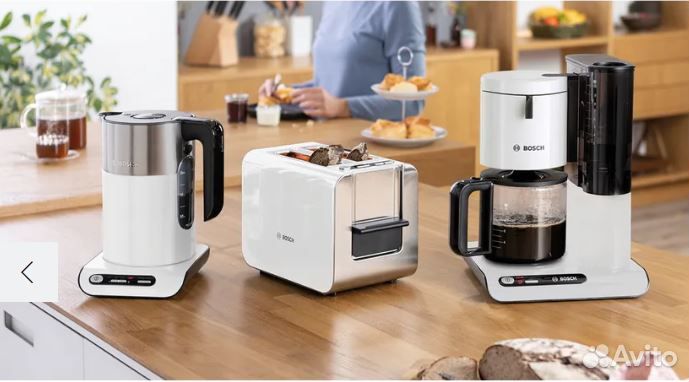 Кофеварка капельная Bosch TKA8011 белая Б/У