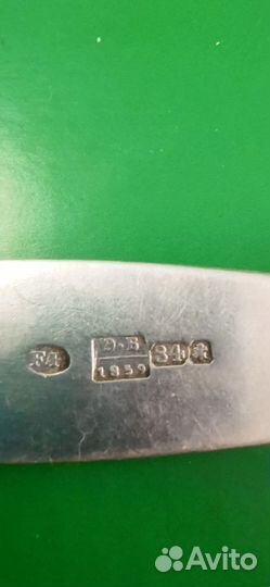 Ложка чайная серебро 1859