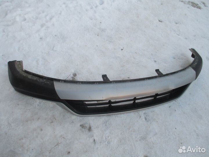 Юбка переднего бампера Kia Carnival 4