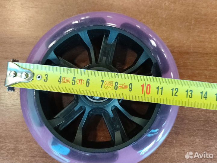 Колесо 125мм Светло Розовое