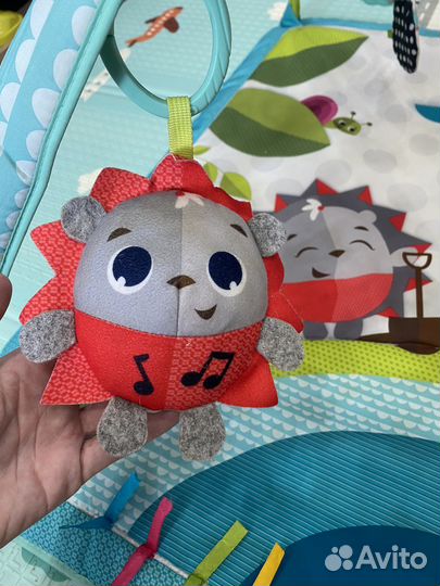 Развивающий коврик tiny love солнечная полянка