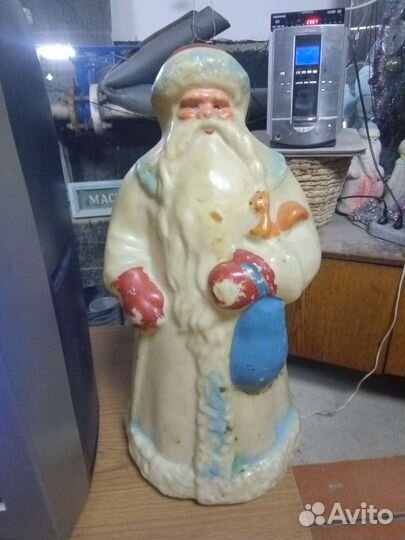 Игрушка дед мороз СССР