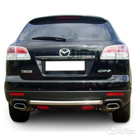 Защита заднего бампера Mazda CX-9 (2007)