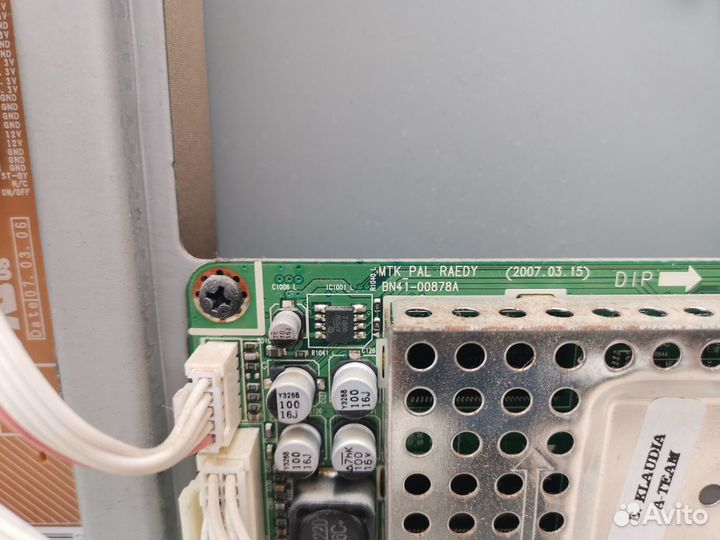 Телевизор Samsung LE37S81B (Разбор)(По запчастям)