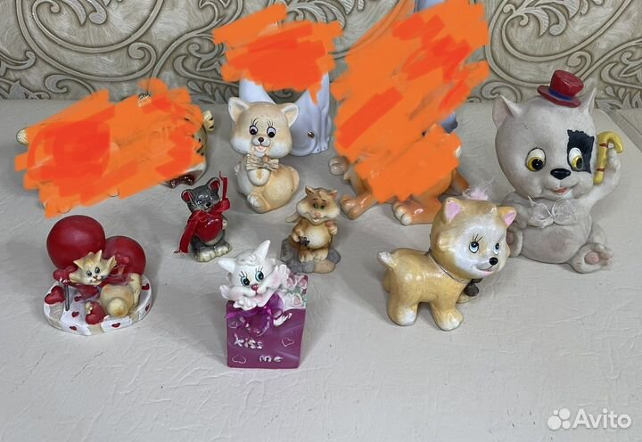 Статуэтки фигурки кошки