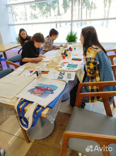 Мастер класс по росписи одежды