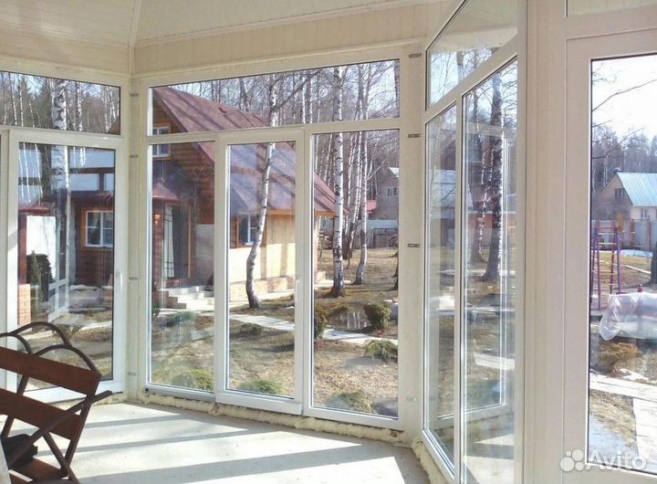 Панорамные окна пластиковые