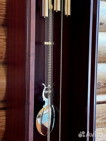 Часы напольные hermle 195см с боем и мелодией