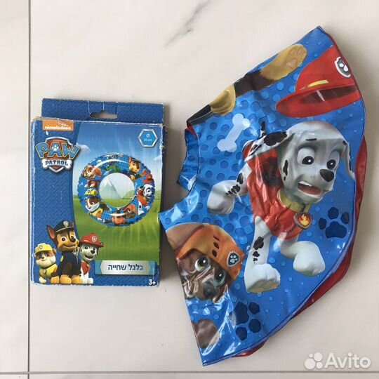 Круг для плавания щенячий патруль 3+