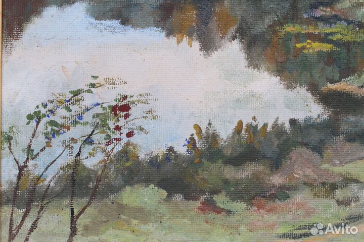 Картина Волжские Просторы, 1999г. Самара