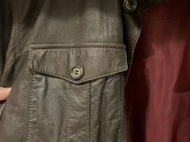 Кожаная куртка brunello cucinelli