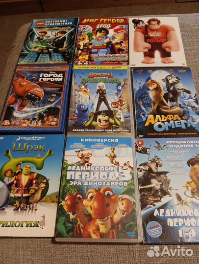 Dvd диски мультфильмы