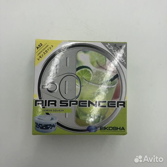 Eikosha Ароматизатор меловой Air Spencer Lemon Squ