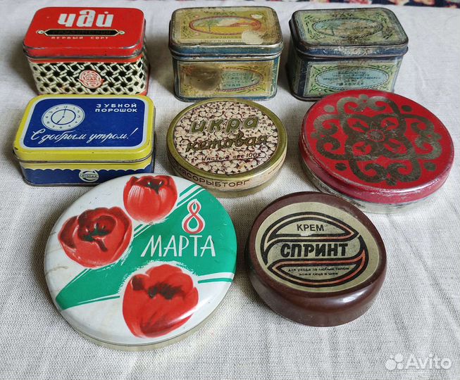 Жестяные банки СССР