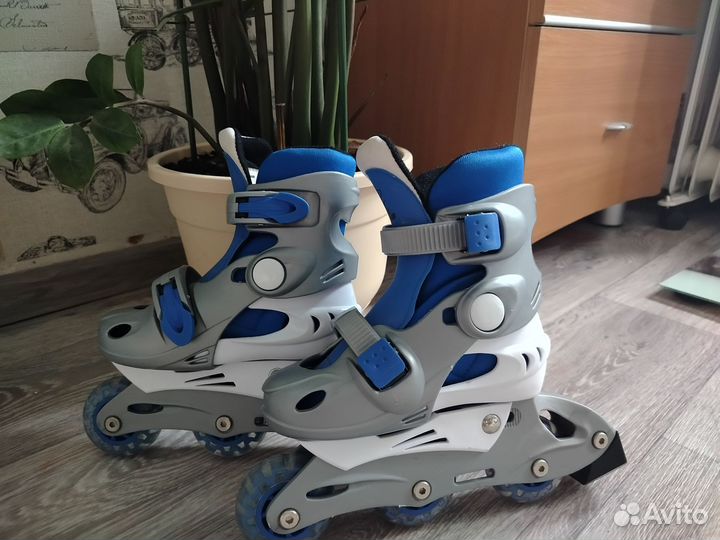 Коньки детские раздвижные