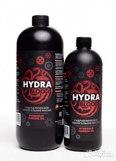 Минеральное масло Prometey Bike Lab Hydra Blood, 500 мл