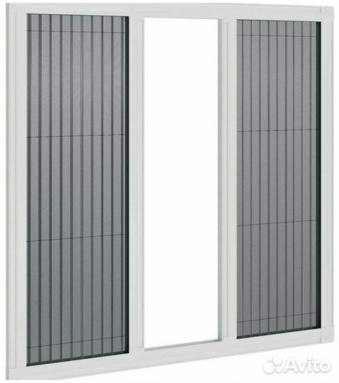 Москитная сетка плиссе гармошка