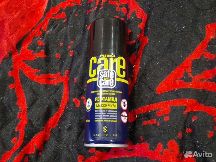Safe AND care Защитный спрей от клещей рефтомид но
