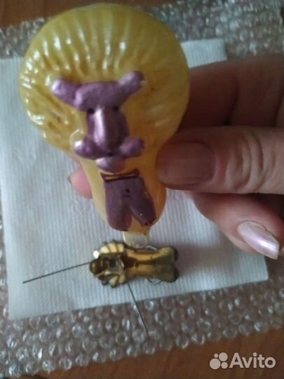 Елочные игрушки СССР на прищепке
