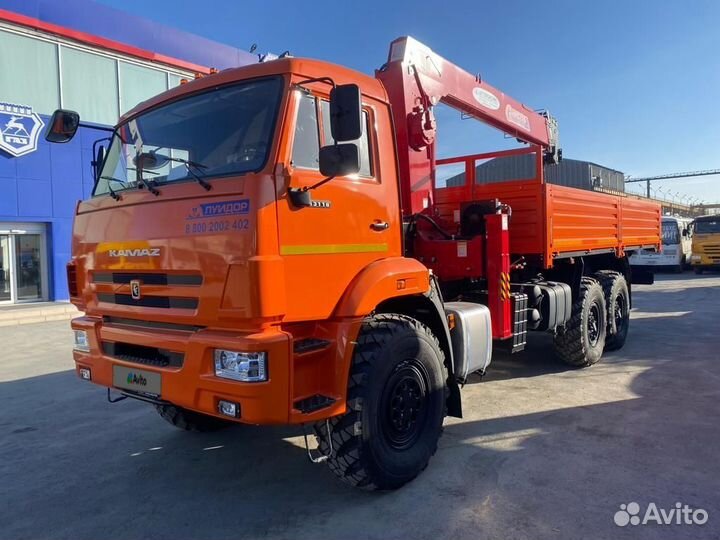 КамАЗ 43118-23027-50 с КМУ, 2023