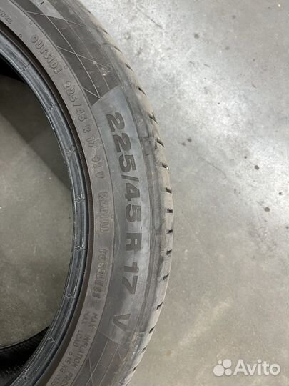 Continental ComfortContact - 5 225/45 R17 и 245/40 R17 91V
