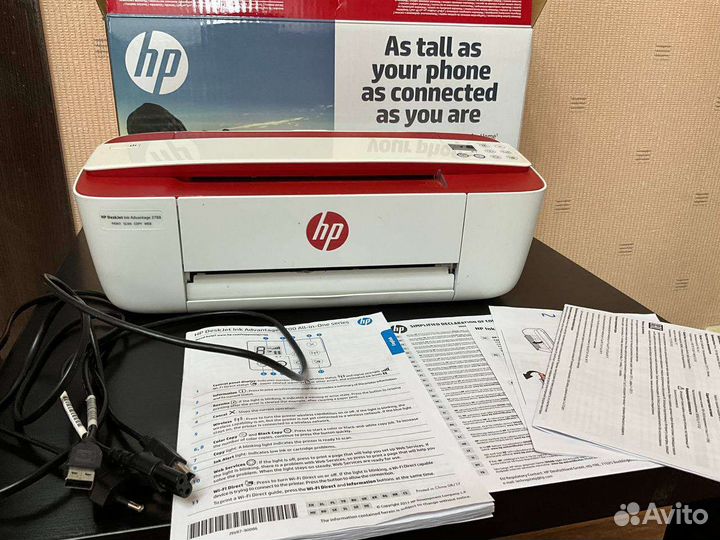 Принтер струйный hp deskjet 3788 цветной