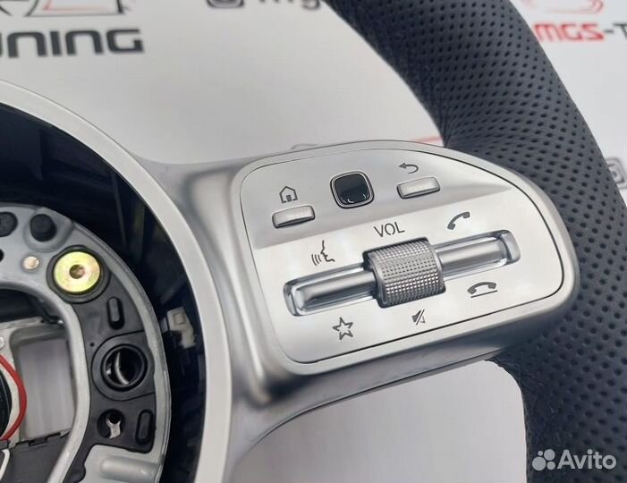 Руль 63 AMG Карбон + кожа на GLC-Class X253/C253