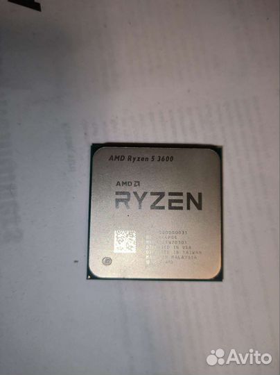 Процессор AMD Ryzen 5 3600 OEM