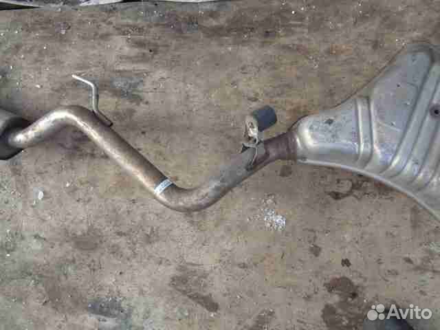 Б/У Глушитель 2214915500, mercedes-benz