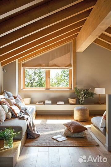 Мансардные шторы