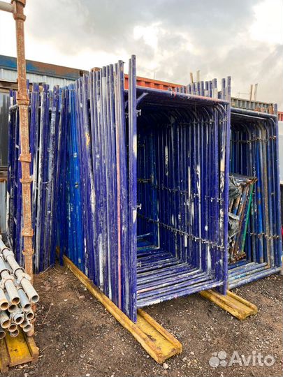 Леса строительные рамные бу